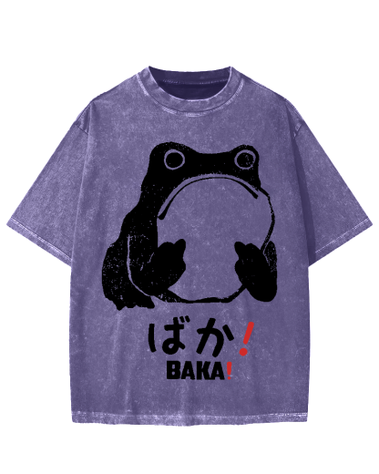 Stupid Frog Vintage Washed T-shirt