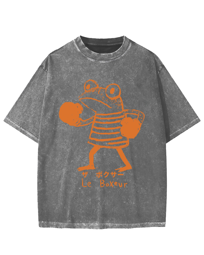 The Frog Boxer Vintage Washed T-shirt