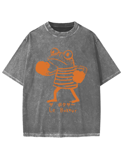 The Frog Boxer Vintage Washed T-shirt