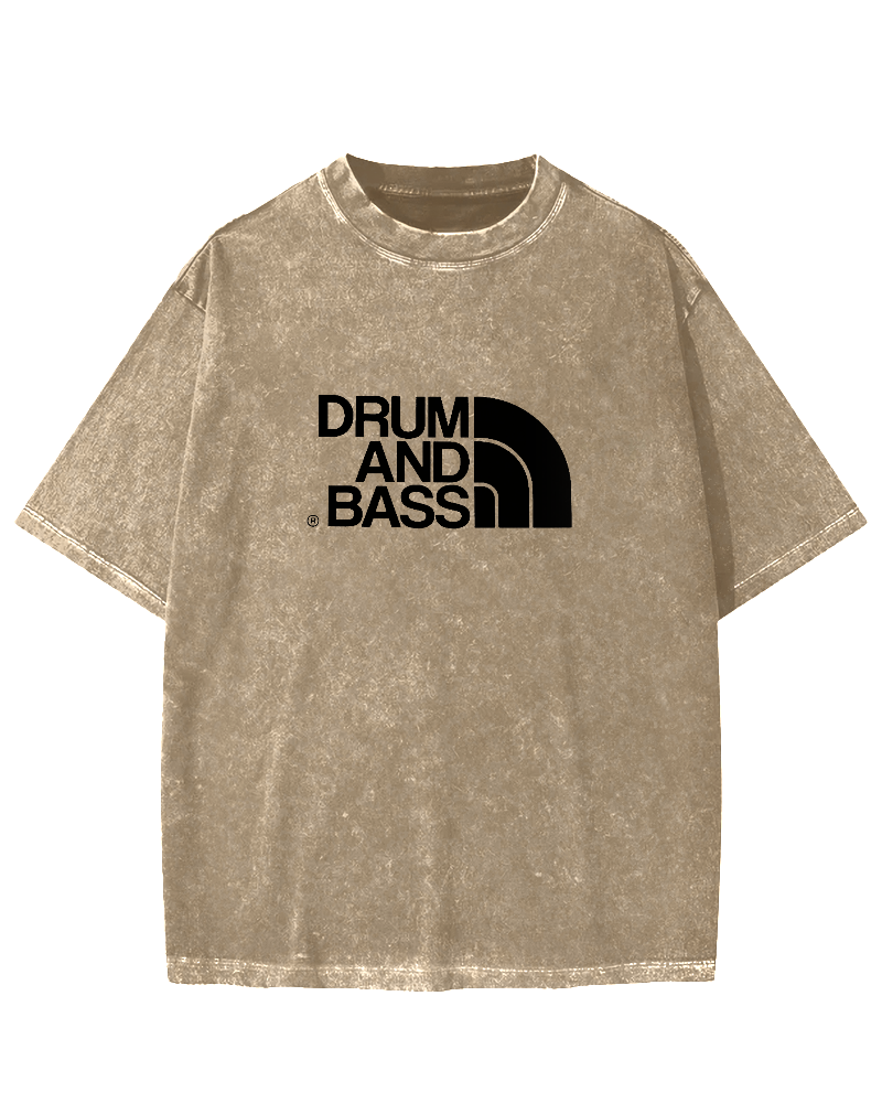 Drum & Bass Vintage Washed T-shirt