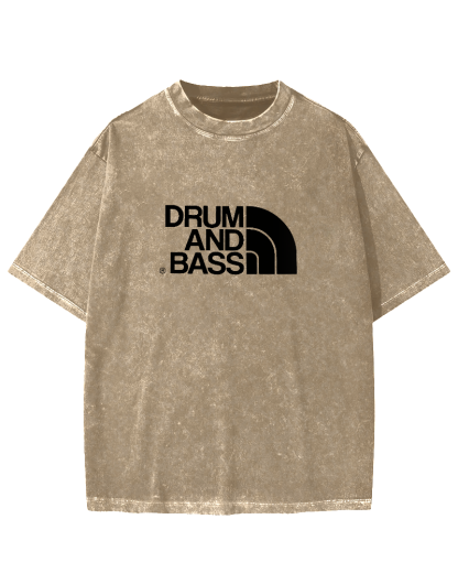 Drum & Bass Vintage Washed T-shirt