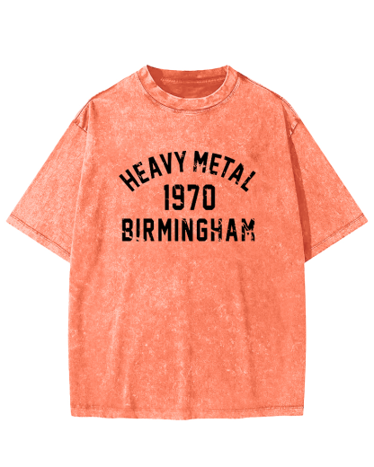 Birmingham Heavy Metal Vintage Washed T-shirt