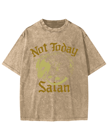 Not Today's Salam Vintage Distressed T-shirt-Zazasy