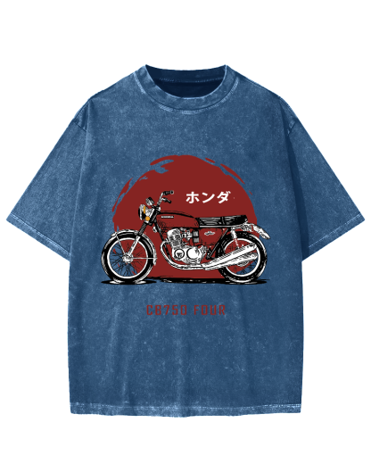 HONDA CB750 FOUR Vintage Washed T-shirt