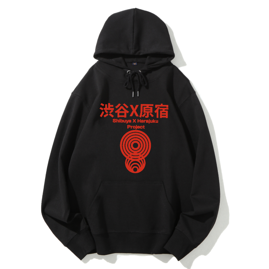 Retro Shibuya Harajuku Japanese Art Cotton Hoodie
