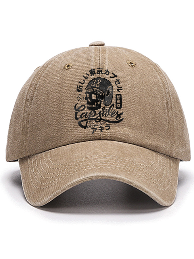 Tokyo Motorcycle Helmet Cotton Hat-Zazasy