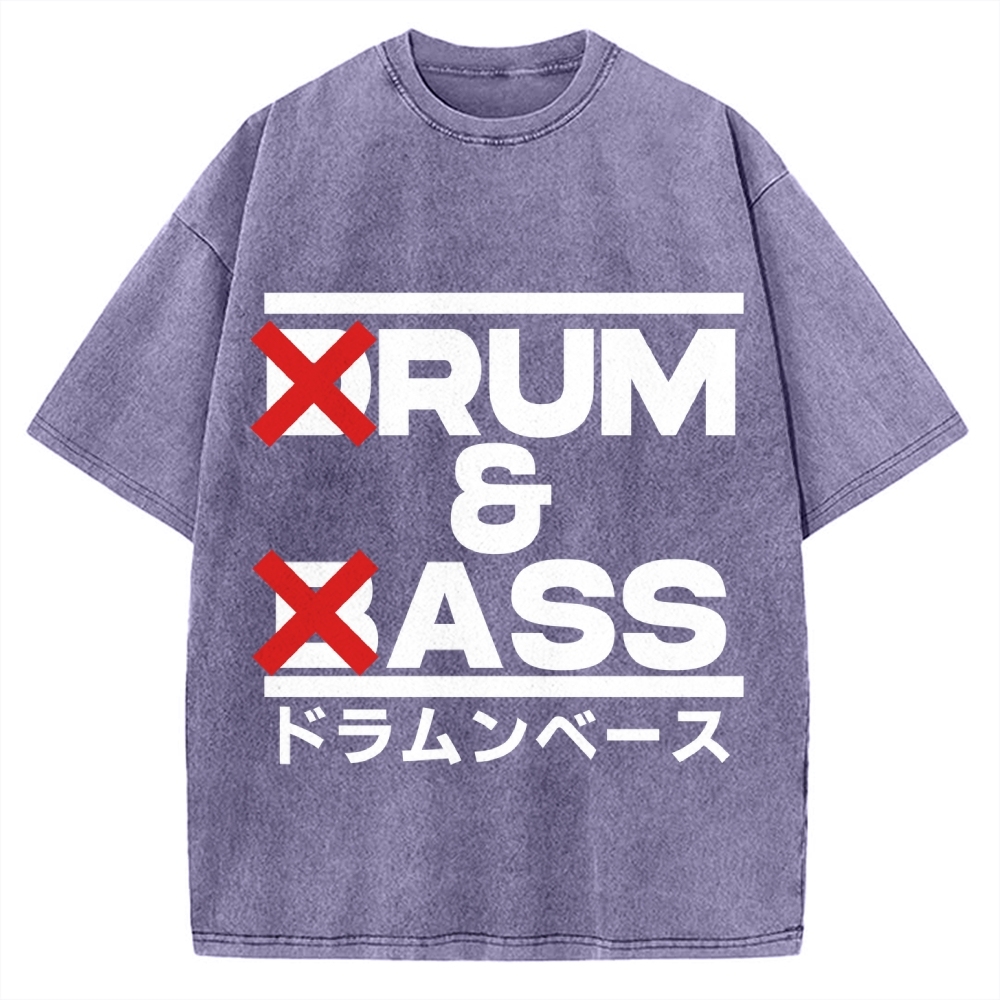 Drum & Bass Vintage Washed T-shirt