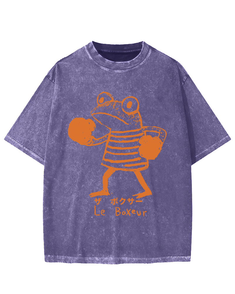 The Frog Boxer Vintage Washed T-shirt