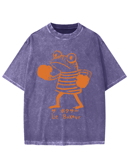 The Frog Boxer Vintage Washed T-shirt