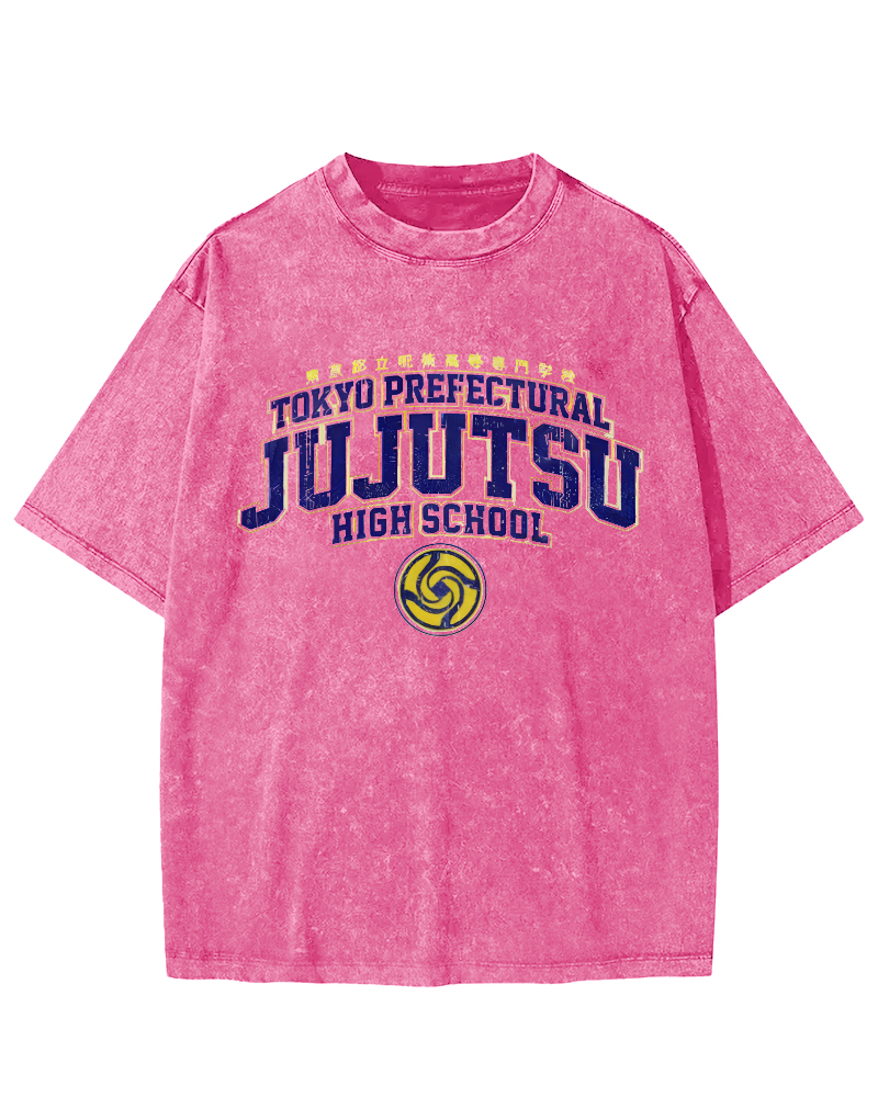 Tokyo Metropolitan University of Science and Technology Vintage Washed T-shirt-Zazasy