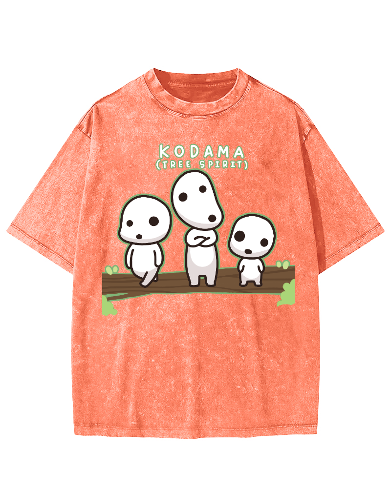 Tree Spirit Vintage Washed T-shirt