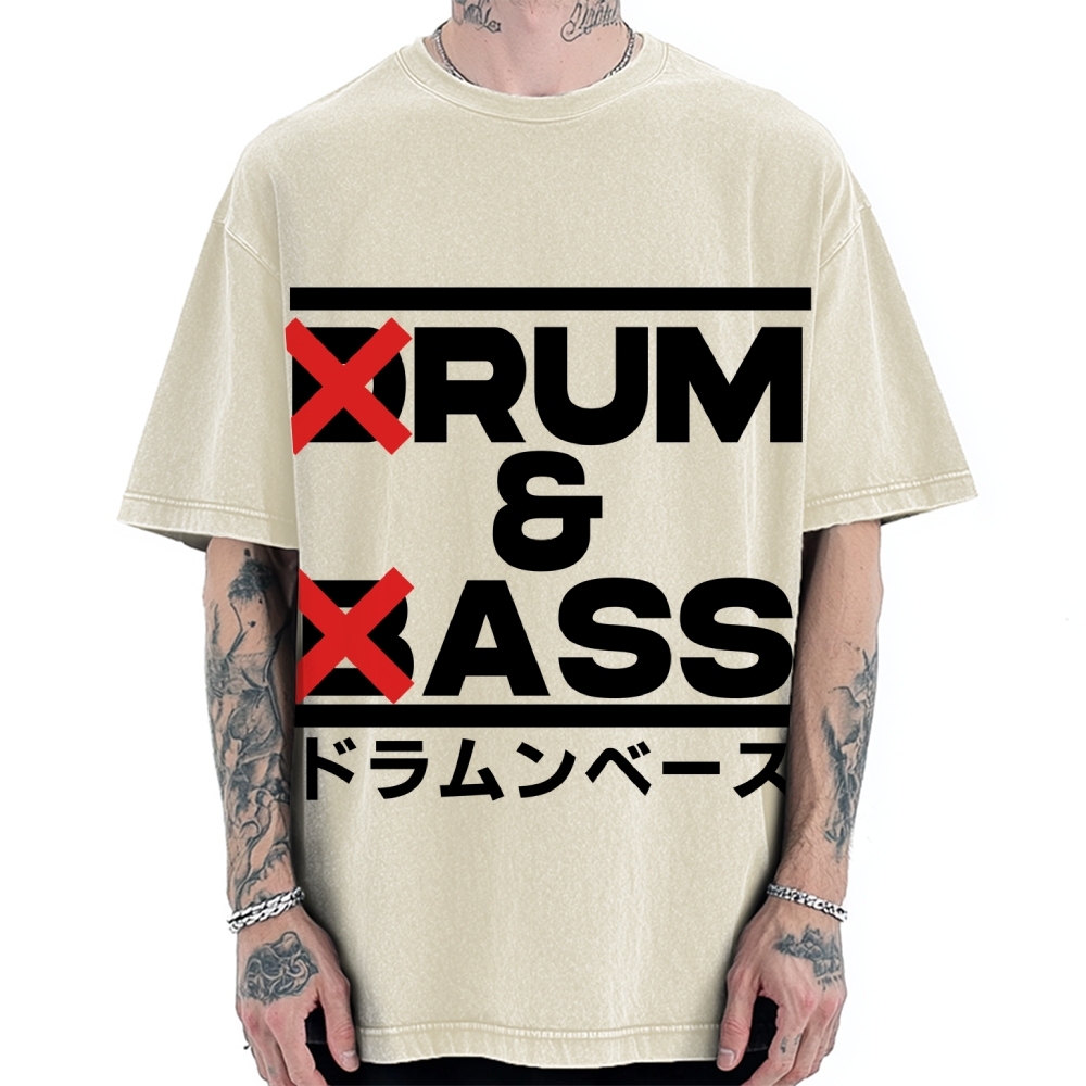 Drum & Bass Vintage Washed T-shirt
