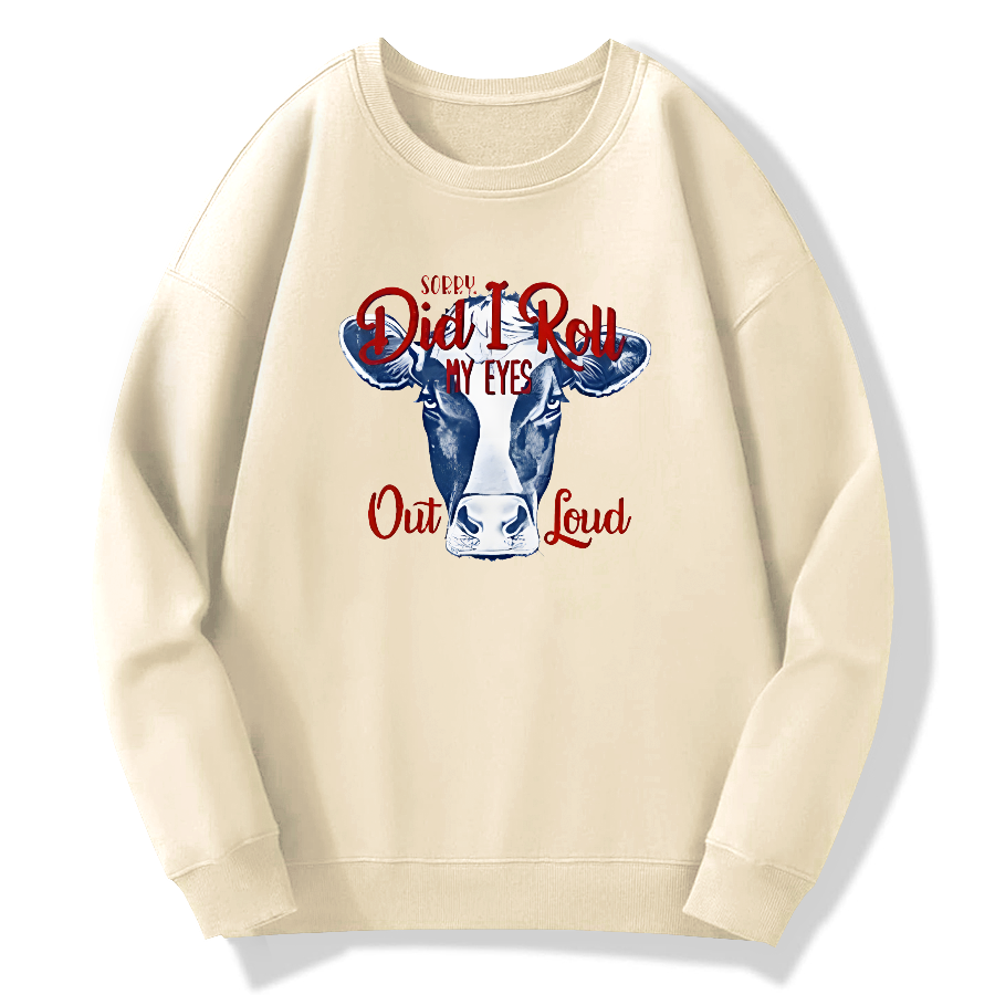 Japanese Wagyu Cotton Pullover Sweatshirt