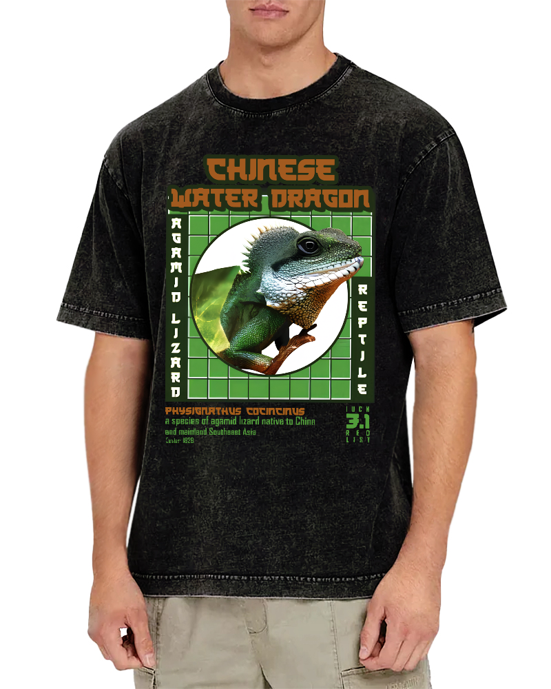 Reptile enthusiast Vintage Washed T-shirt-Zazasy