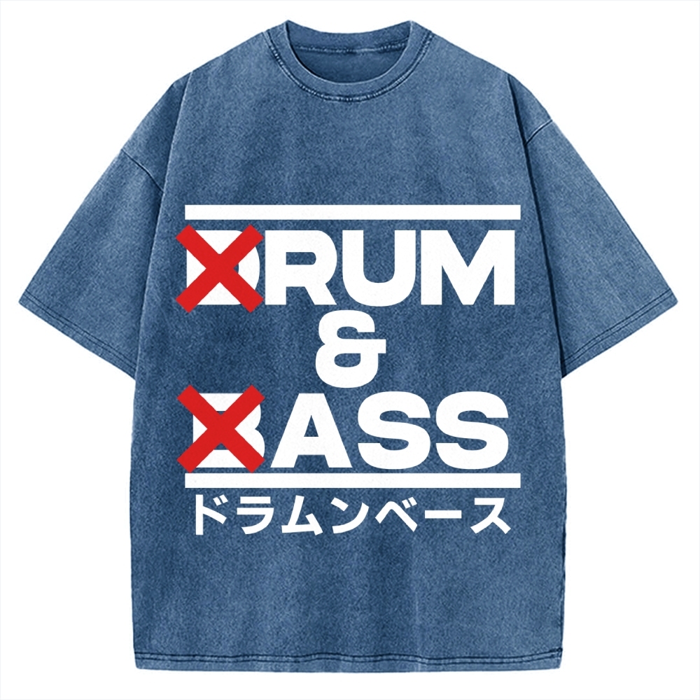Drum & Bass Vintage Washed T-shirt
