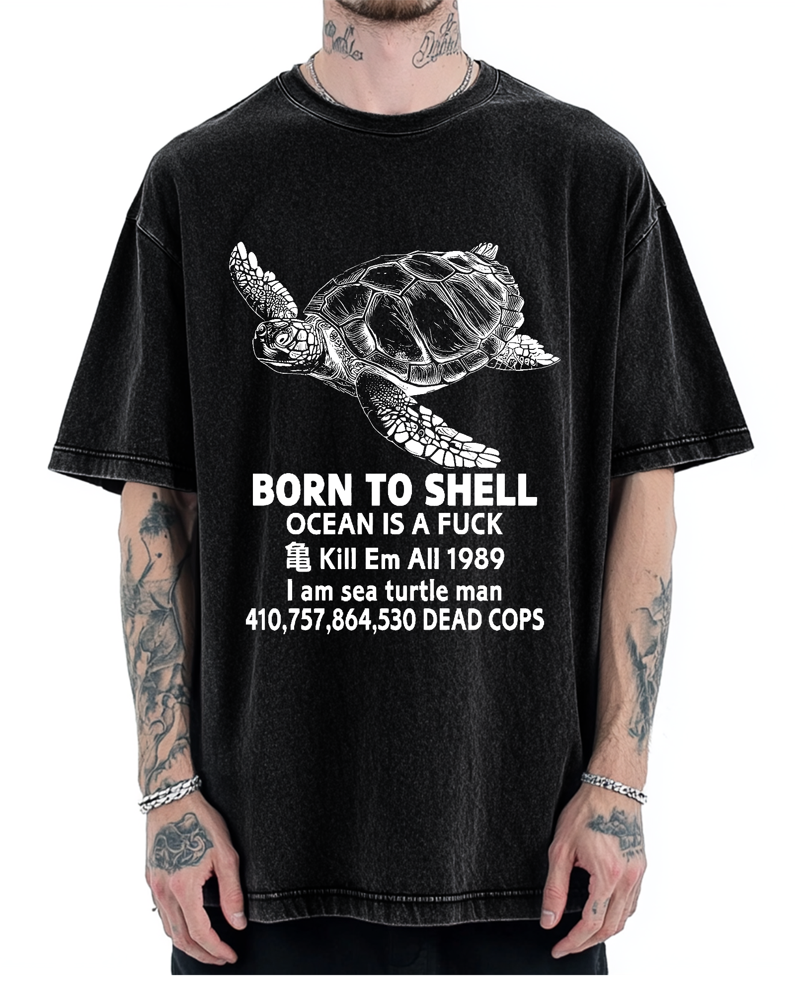 Born to Shell Vintage Washed T-shirt
