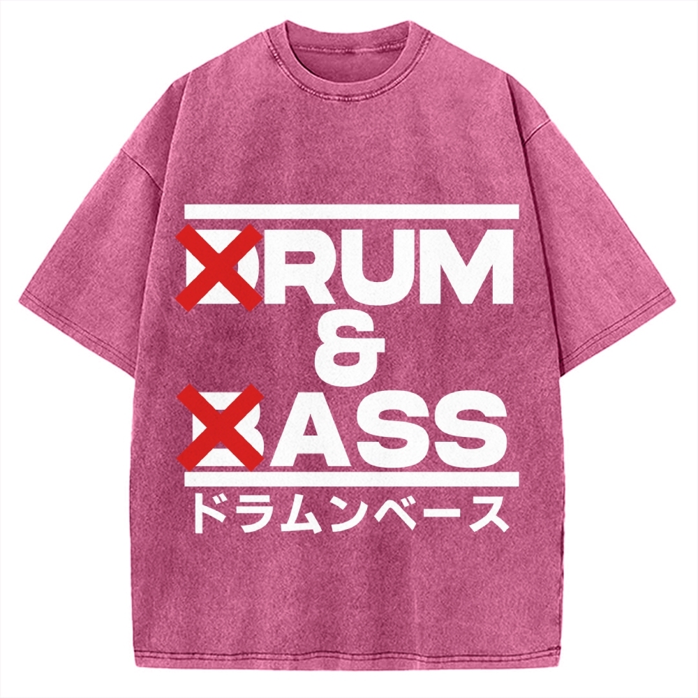Drum & Bass Vintage Washed T-shirt