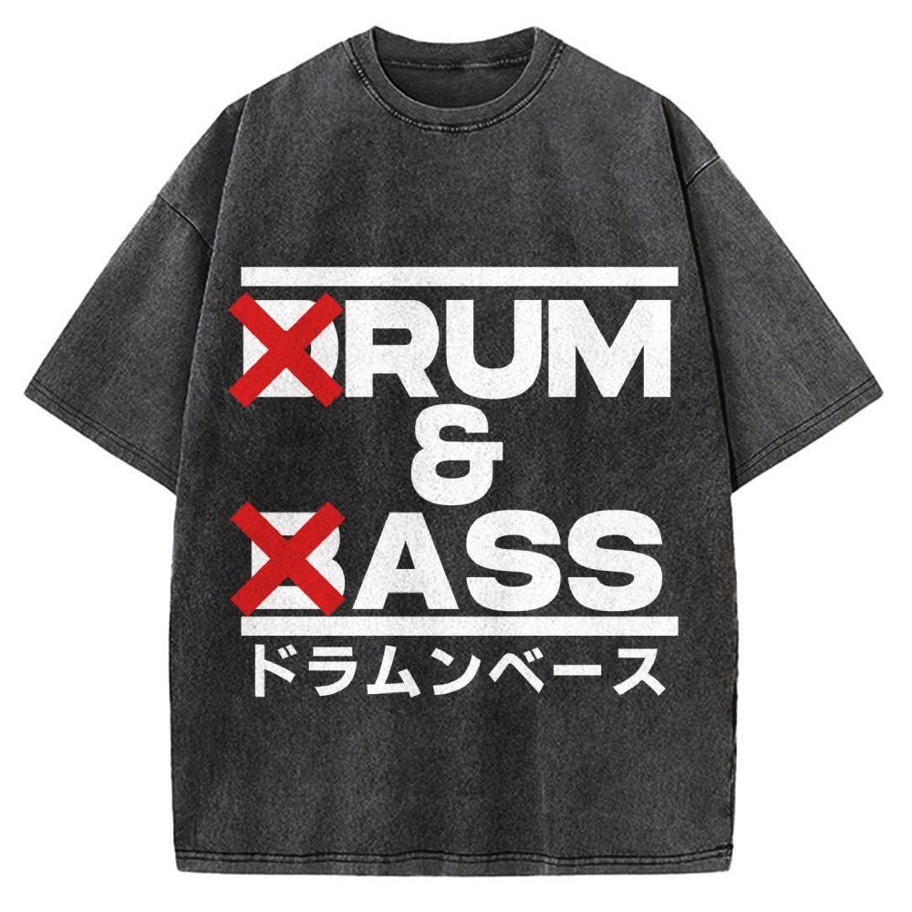 Drum & Bass Vintage Washed T-shirt