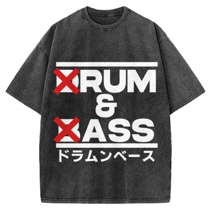 Drum & Bass Vintage Washed T-shirt