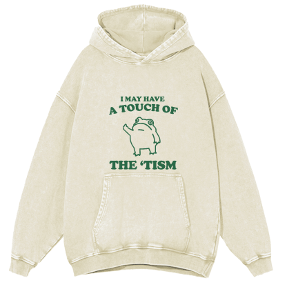 Frog Japanese Washed Hoodie-Zazasy