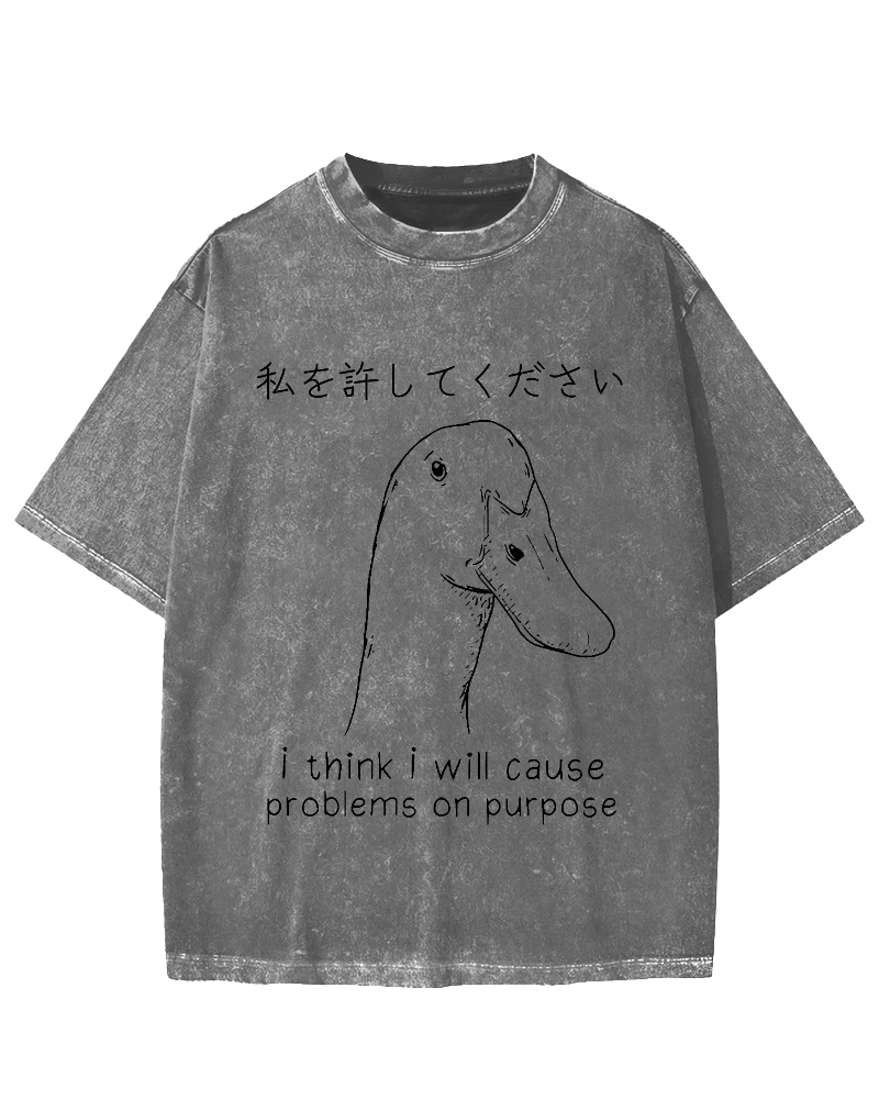 Stupid Goose Vintage Washed T-shirt