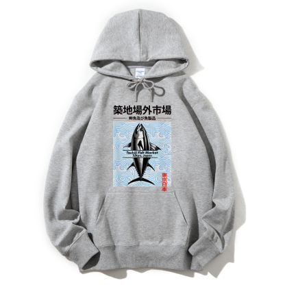 Off site market of Tsukiji Cotton Hoodie