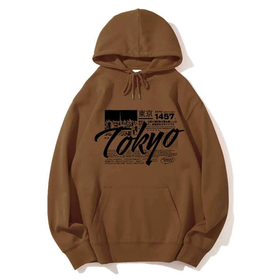 Tokyo, Japan Cotton Hoodie