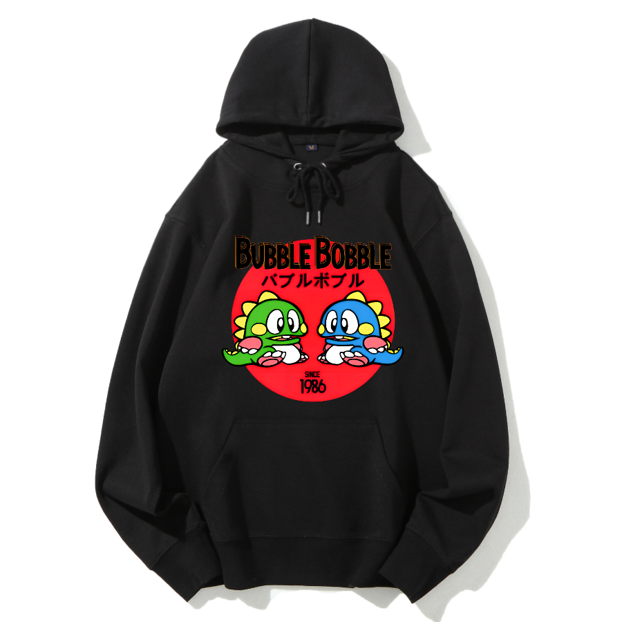 Bubble Bobble Cotton Hoodie