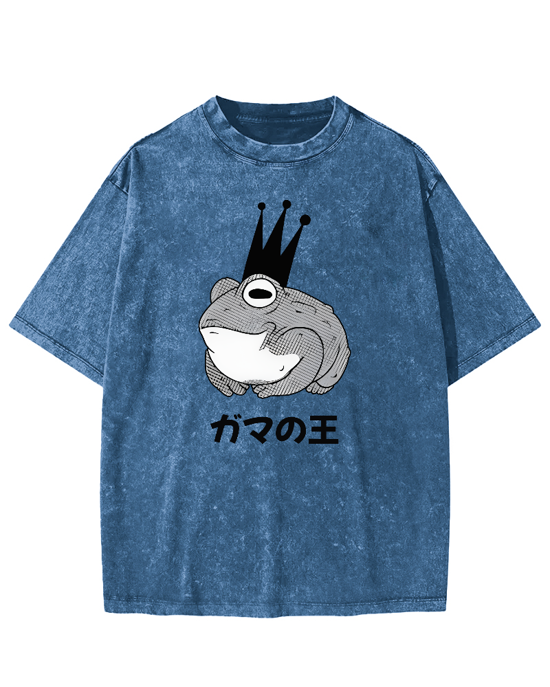 Toad King Vintage Washed T-shirt