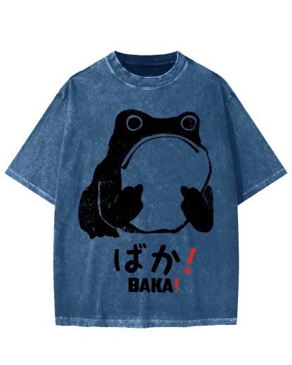 Stupid Frog Vintage Washed T-shirt