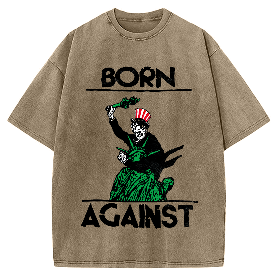 BORN AGAINST Vintage Washed T-shirt