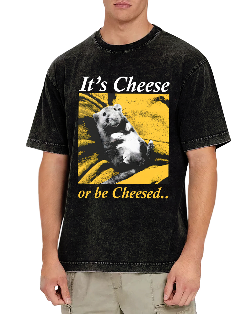 The little Bear Who Loves To Sleep in Vintage Distressed T-shirt-Zazasy