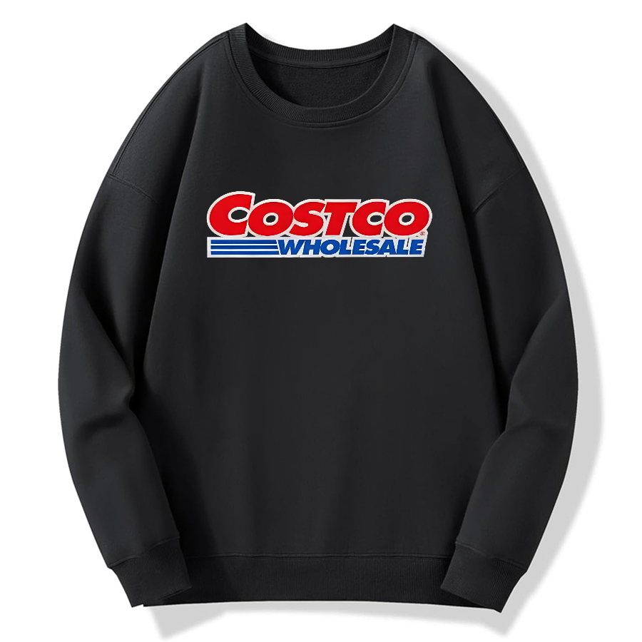 Costco Retro Cotton Pullover Sweatshirt
