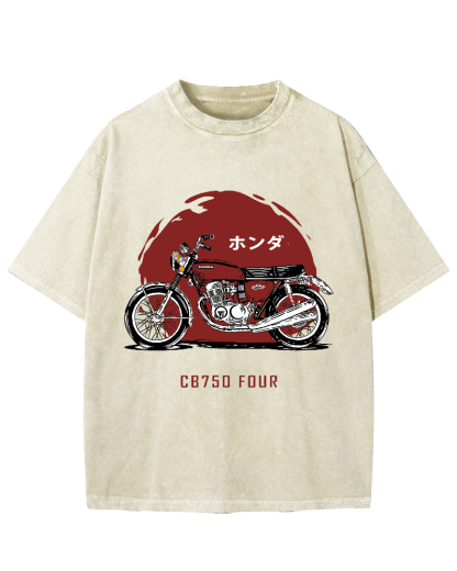 HONDA CB750 FOUR Vintage Washed T-shirt