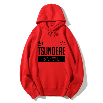 Arrogant Japanese Style Cotton Hooded Sweatshirt