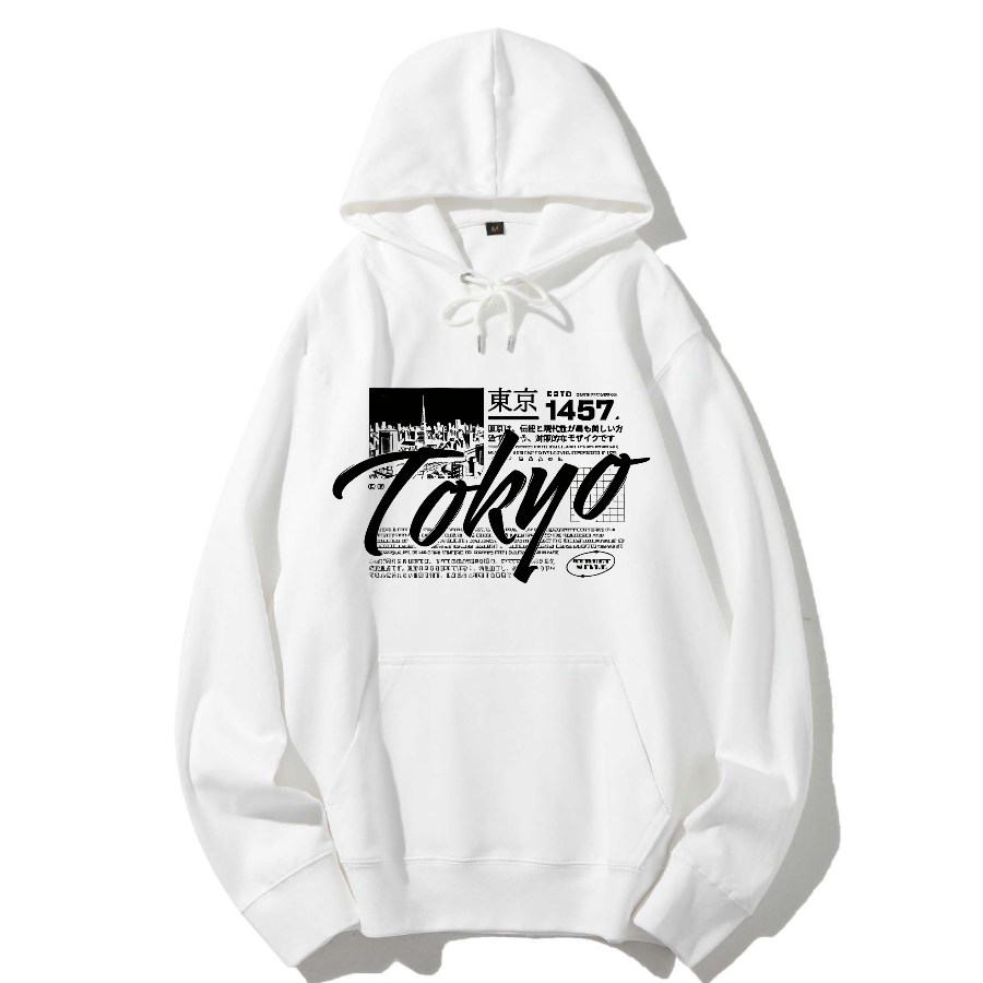 Tokyo, Japan Cotton Hoodie