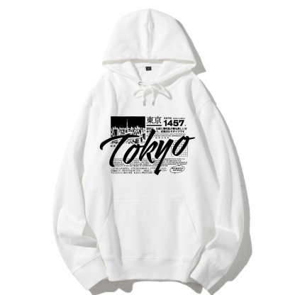 Tokyo, Japan Cotton Hoodie