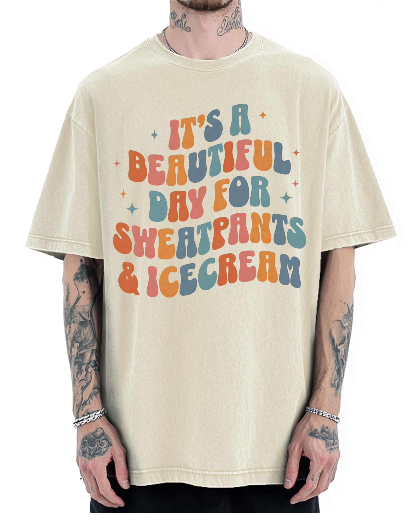 Sweatpants & Icecream Vintage Washed T-shirt