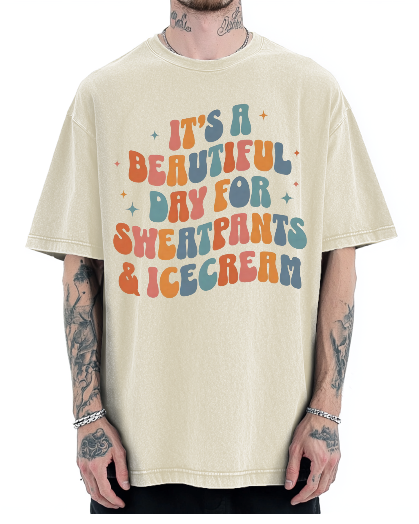 Sweatpants & Icecream Vintage Washed T-shirt