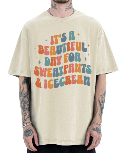 Sweatpants & Icecream Vintage Washed T-shirt
