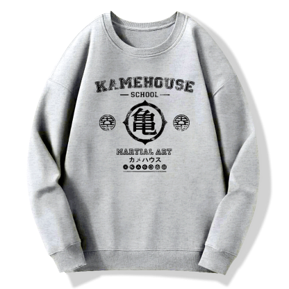 KAMEHOUSE Cotton Pullover Sweatshirt