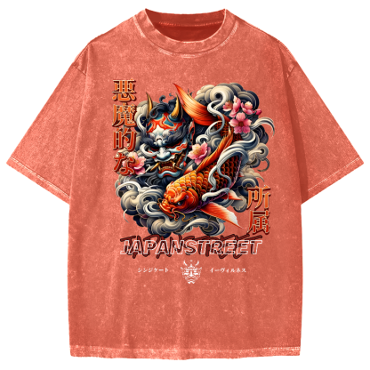 Vintage Japanese Vintage Washed T-shirt