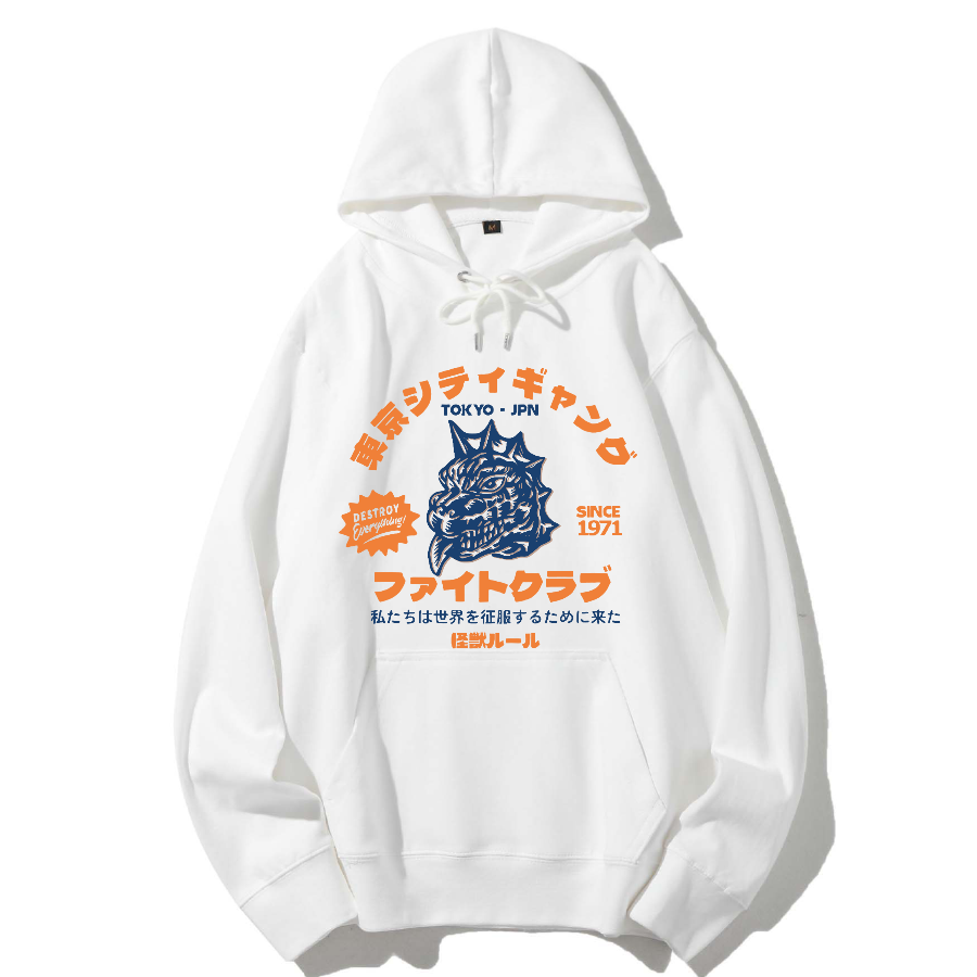 Tokyo Retro Japan Cotton Hoodie