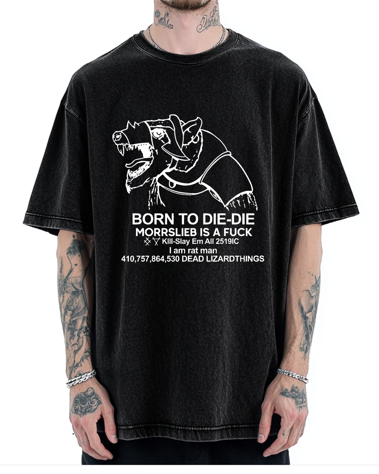 Born to Die-die Vintage Washed T-shirt