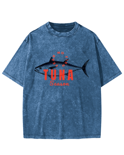 Tunas Vintage Washed T-shirt-Zazasy