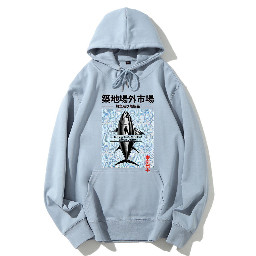 Off site market of Tsukiji Cotton Hoodie