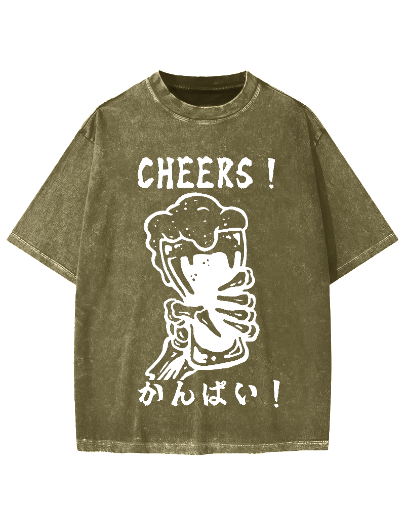 Cheers Vintage Washed T-shirt
