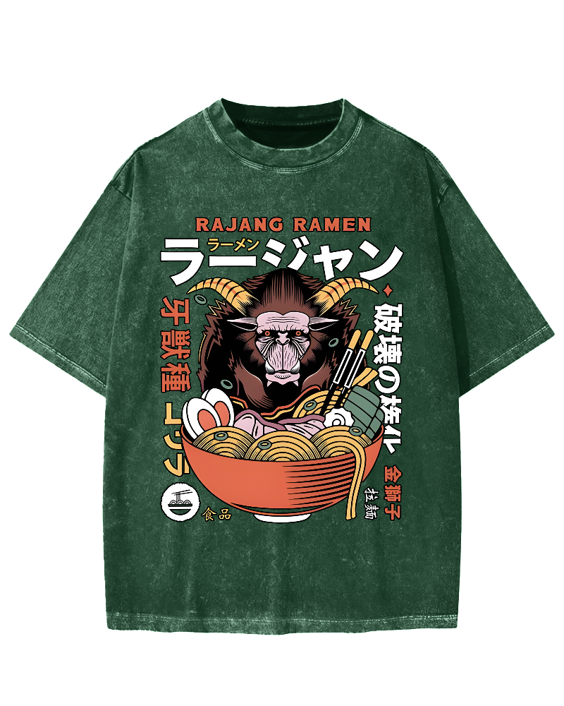 Rajang Ramen Vintage Washed T-shirt