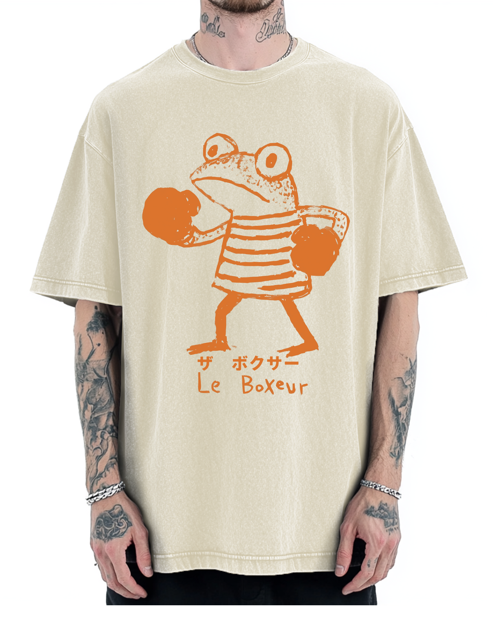 The Frog Boxer Vintage Washed T-shirt