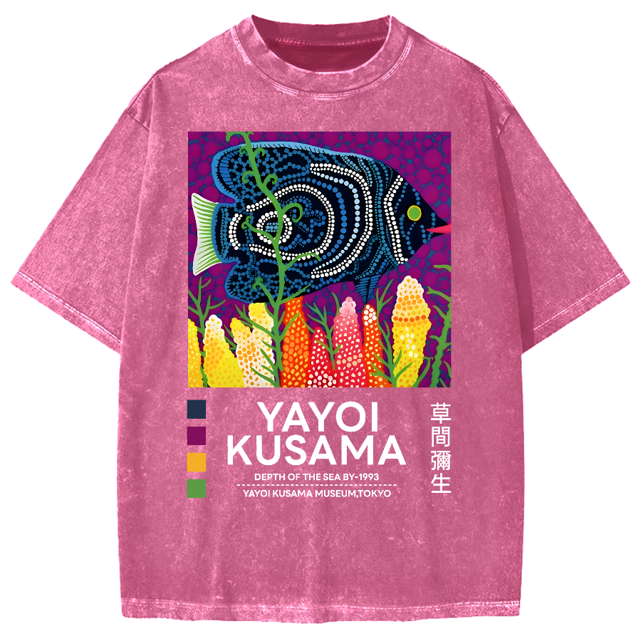 Yayoi Kusama Vintage Vintage Washed T-shirt